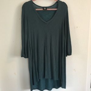 dark teal tunic